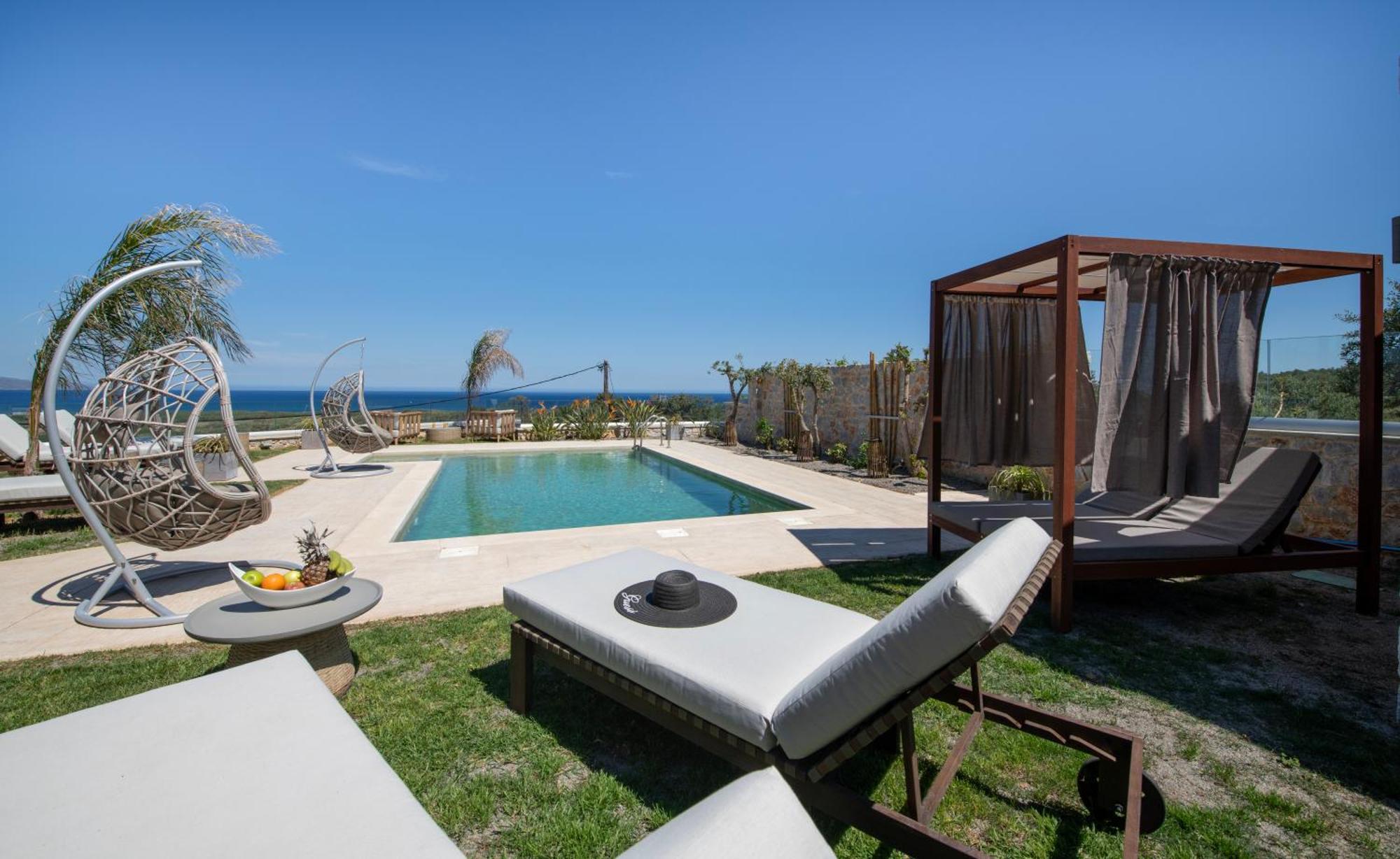 Villa Lady Dafni With Private Heated Pool マレメ エクステリア 写真