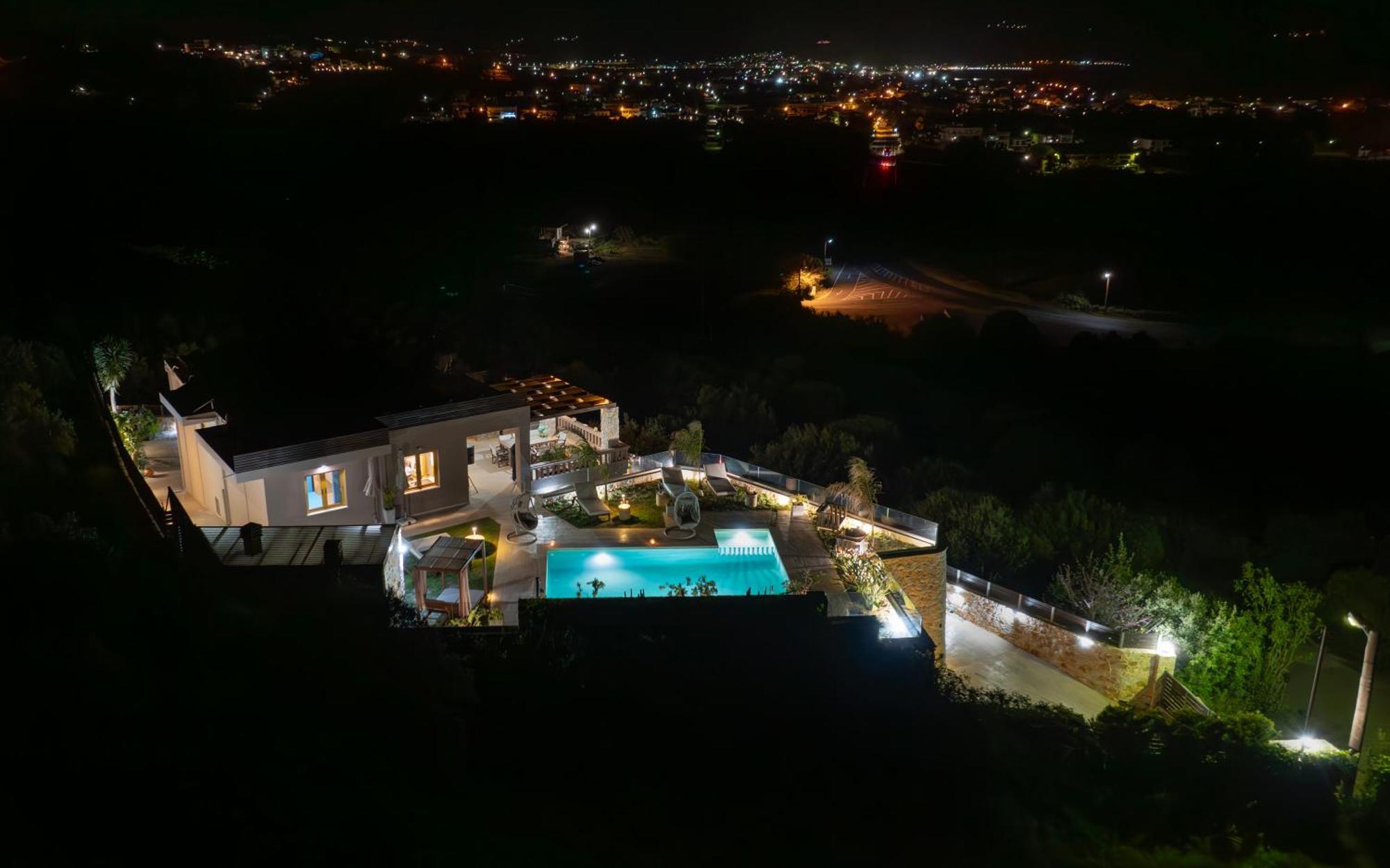 Villa Lady Dafni With Private Heated Pool マレメ エクステリア 写真