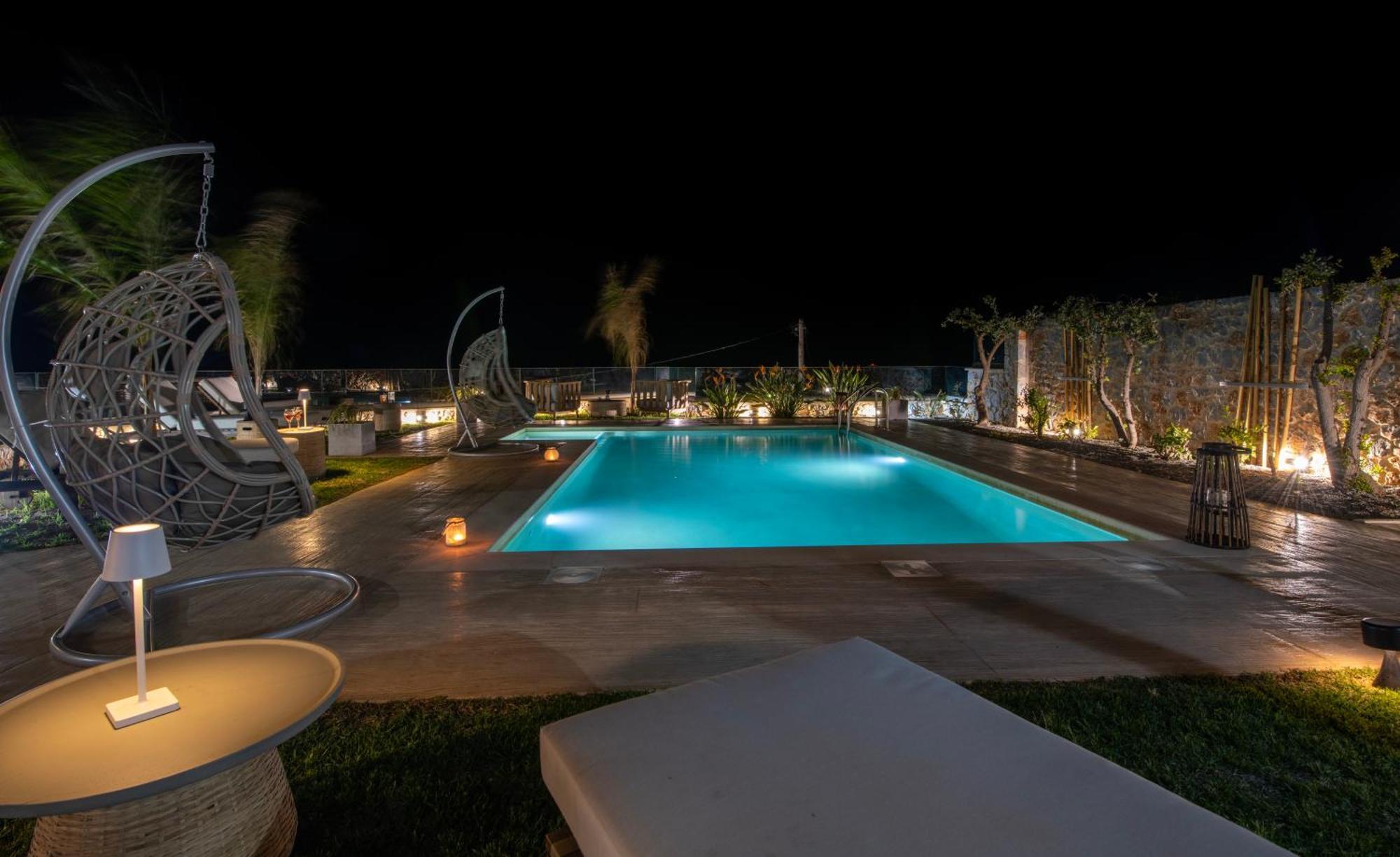 Villa Lady Dafni With Private Heated Pool マレメ エクステリア 写真