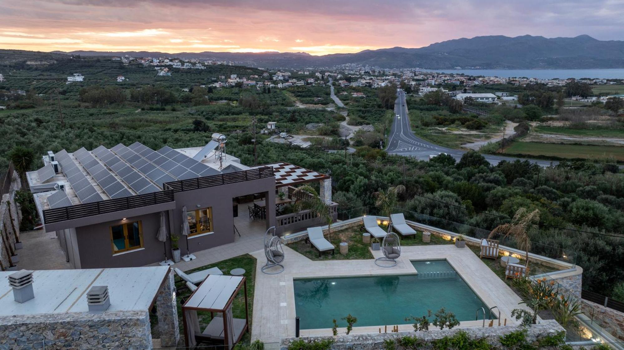 Villa Lady Dafni With Private Heated Pool マレメ エクステリア 写真