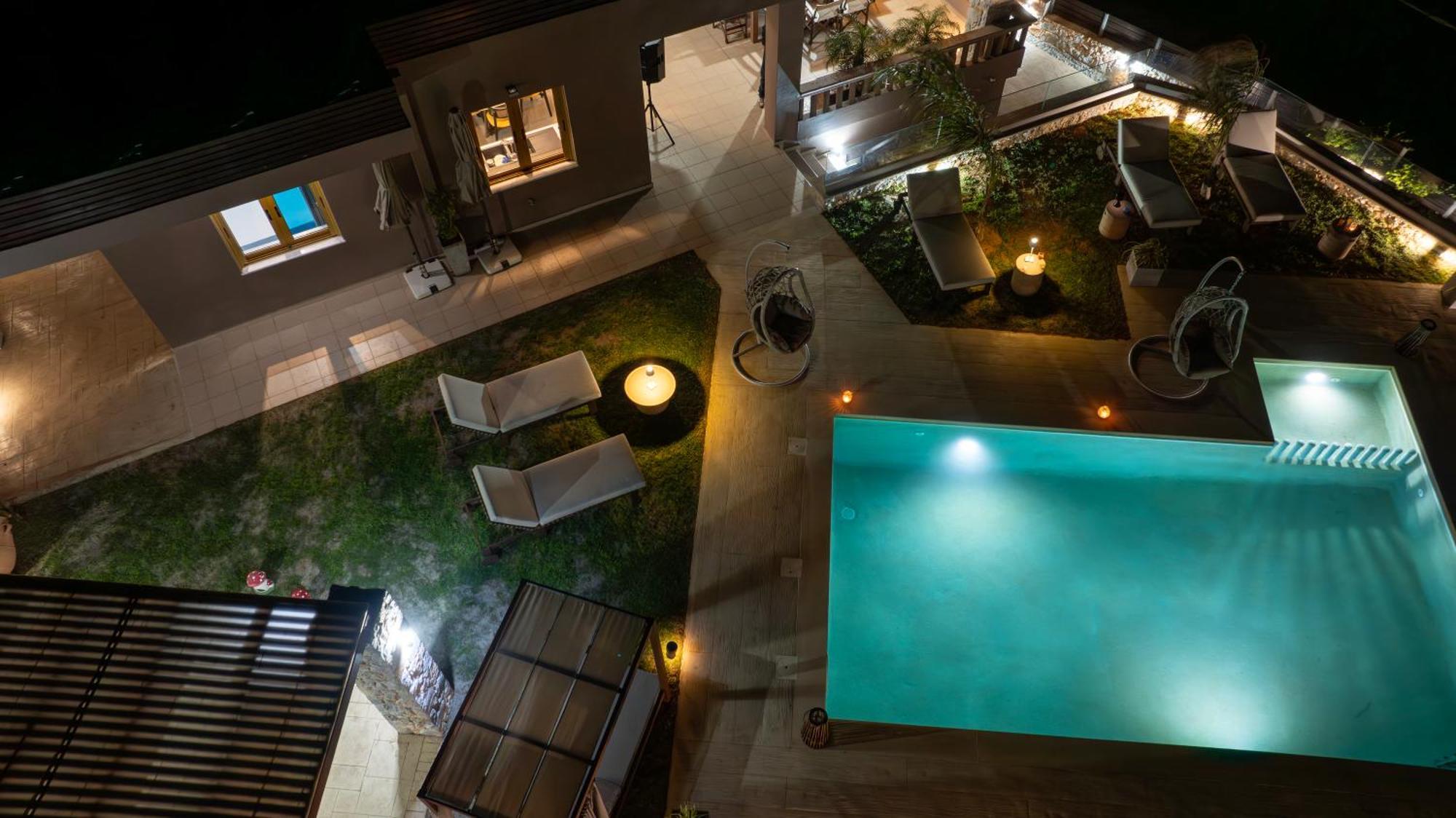 Villa Lady Dafni With Private Heated Pool マレメ エクステリア 写真
